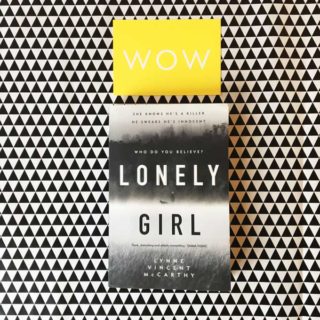 Lonely Girl – Lynne Vincent McCarthy (book review and GIVEAWAY)